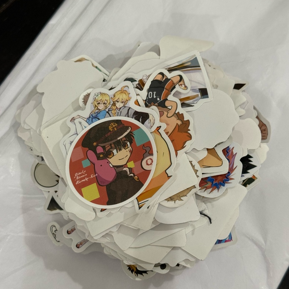 Anime Character Sticker Pack